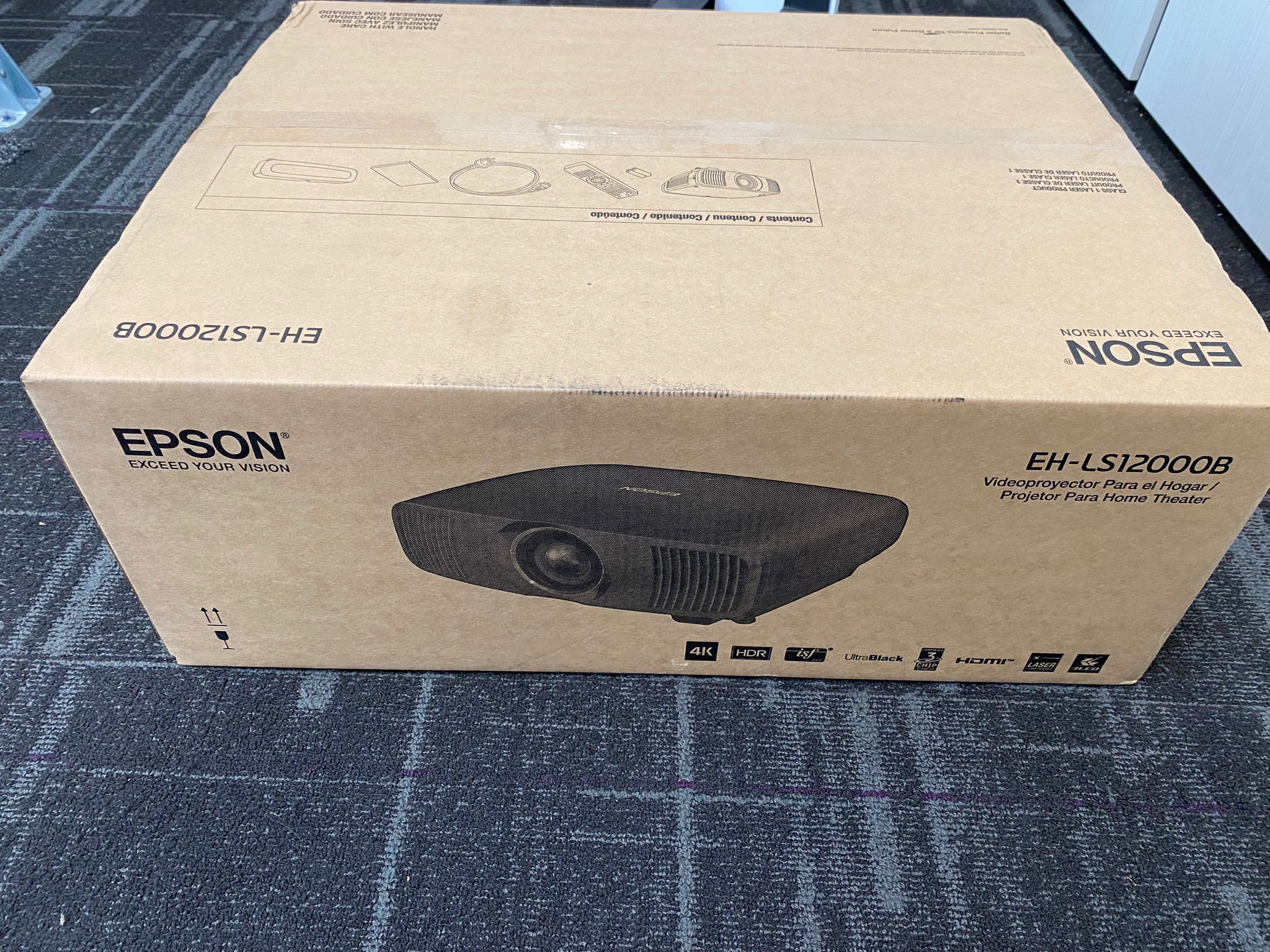 EPSON Pro Cinema LS12000 4K PRO-UHD Laser Projector