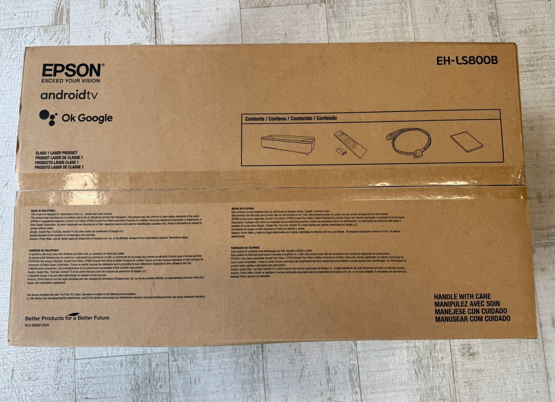 EPSON EpiqVision LS800B Ultra Short-Throw Projector