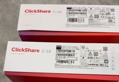 Barco Clickshare C-10 Gen 2 Conference System - One Button - Like New Condition